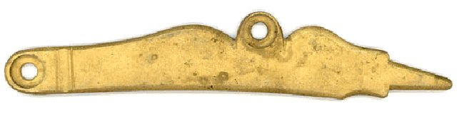 KP1410 Classic Brass Sideplate