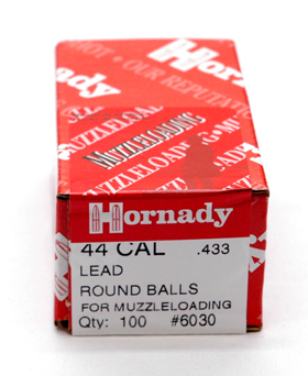 LB0344 Hornady Swaged Round Balls .433