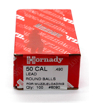 LB0364 Hornady Swaged Round Balls .490