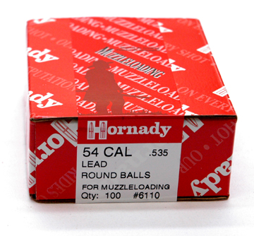 LB0372 Hornady Swaged Round Balls .535