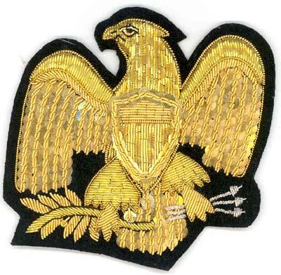 MA0307 General's Saddle Cloth Eagle