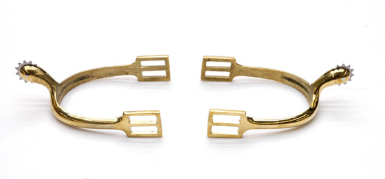 MA1107 Civil War/Indian Brass Spurs