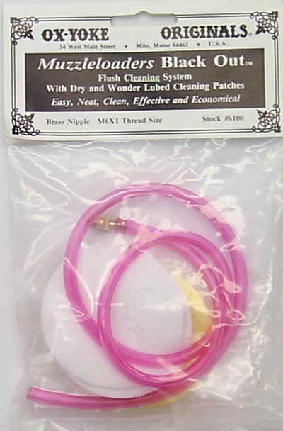 MA5400 Ox-Yoke Muzzleloader Black Out Flush Cleaning System 6.1mm