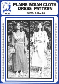 MC3502 Eagles View Pattern - Plains Indian Cloth Dress