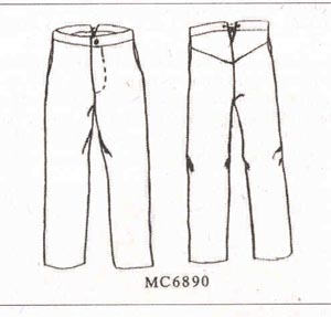 MC6890 Federal Trousers (1861 Regulations)