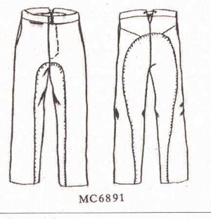 MC6891 Federal Pattern Mounted Trousers