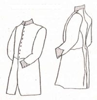 MC6899 Federal Enlisted Man's Frock Coat