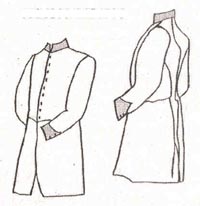 MC6905 Confederate Enlisted Man's Frock Coat