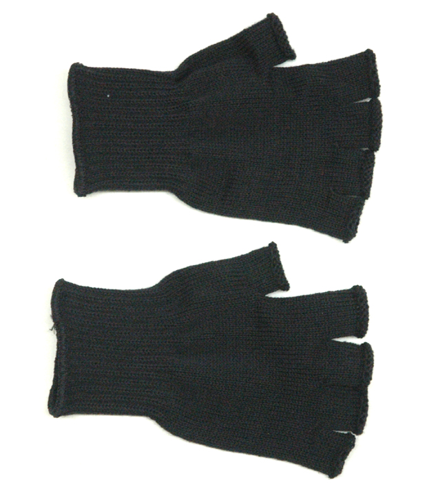 MC7082 LADIES FINGERLESS WOOL MITTS