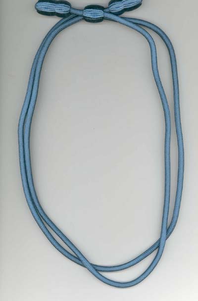MG0101 Blue - Small Military Service Hat Cord