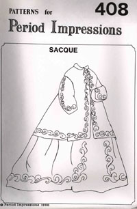 MG4844 Period Impression Pattern - 1860's Sacque/Traveling Jacket