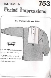 MG4846 Period Impression Pattern - Dr. Walker Dress Shirt