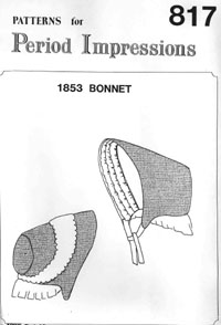 MG4851 Period Impression Pattern - 1853 Bonnet