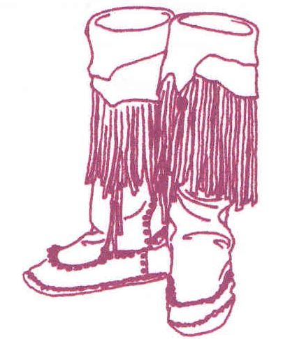 MG4889 Zuni Moccasin Pattern