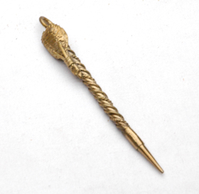 MT1970 Bronze Nipple Pick - Turtle Shell