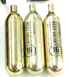 MT4800 CO2 CARTRIDGES 16 GRAM PK OF 3