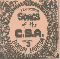 MU0105 Homespun Songs of the C.S.A. Music CD - Vol. 3