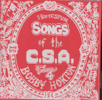 MU0310 Homespun Songs of the C.S.A. Music CD - Vol. 4