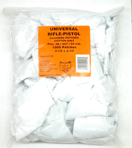PA0110 CLEANING PATCHES PKG/1000