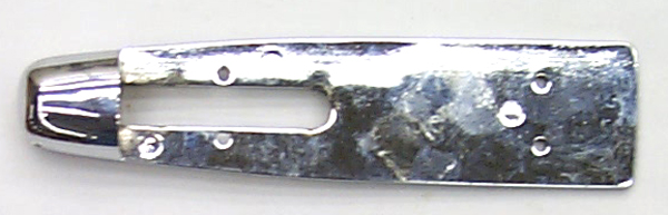 PE0621 Flat Tang, Bolster Handle