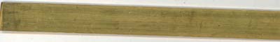 PE1302 Bar Stock - Brass (1/4