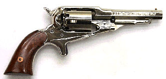 PH0409 Dixie Pietta New Model Pocket Remington Nickel Plated
