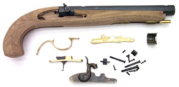 PK0943 Pedersoli Kentucky Pistol Kit - .50 Cal.  Perc.