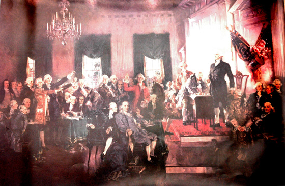 PT0960 Signing The Constitution Print