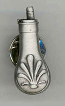 PW0226 Trade Pewter - Powder Flask Pin
