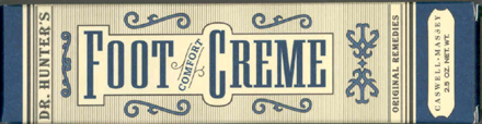 PX0803 Dr. Hunter's Foot Comfort Creme