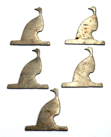 SS2218 INLAY - TURKEY (SILVER) PKG.5