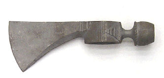 TE2714 Early Pipe Axe Head - Steel