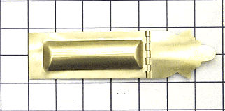 ZP0705 Domed Lid Patchbox - Brass or Steel