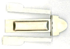 ZP0708 Early Virginia Domed Lid Patchbox - German Silver