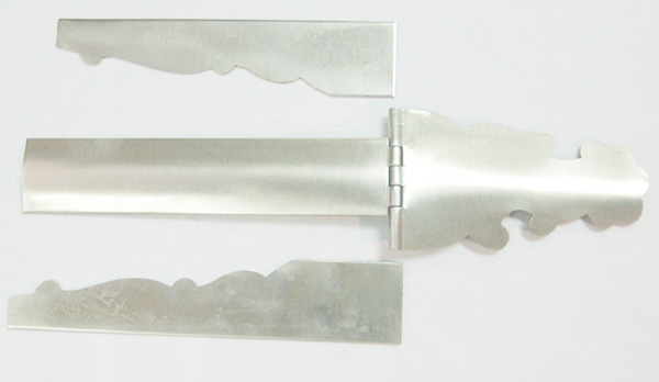 ZP5370 Patchbox - Lechler (German Silver) w/Spring Lid